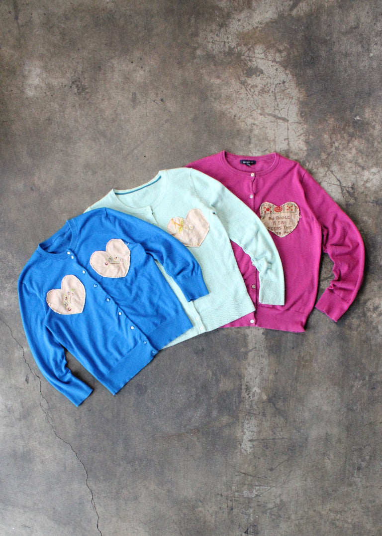 RCYCLD Two of Hearts Femme Cardigan