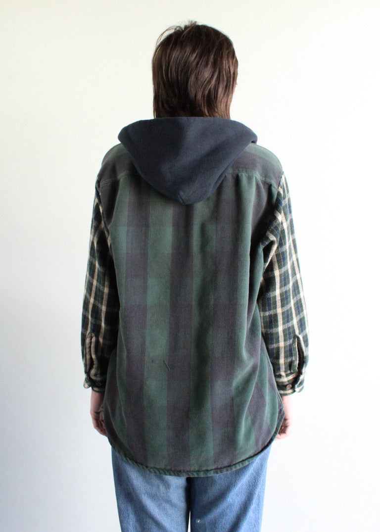 RCYCLD Flannel Shirt Jacket