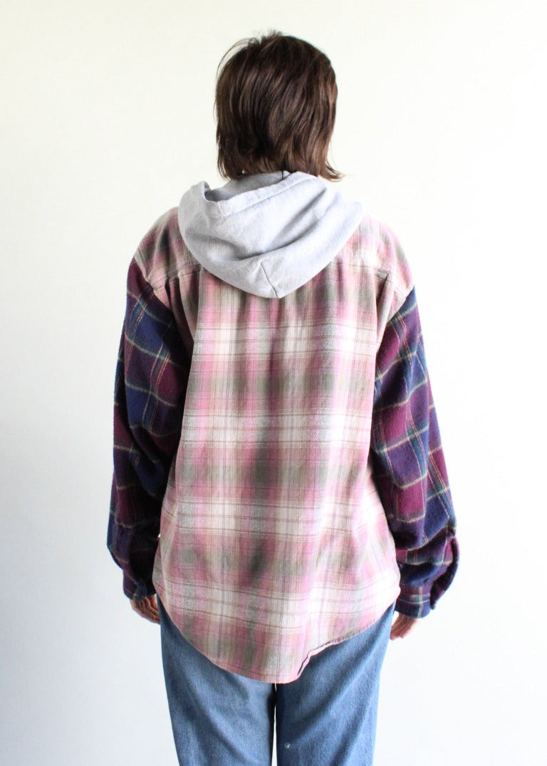 RCYCLD Flannel Shirt Jacket