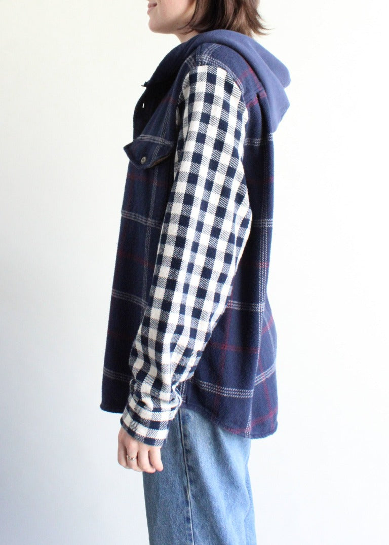 RCYCLD Flannel Shirt Jacket