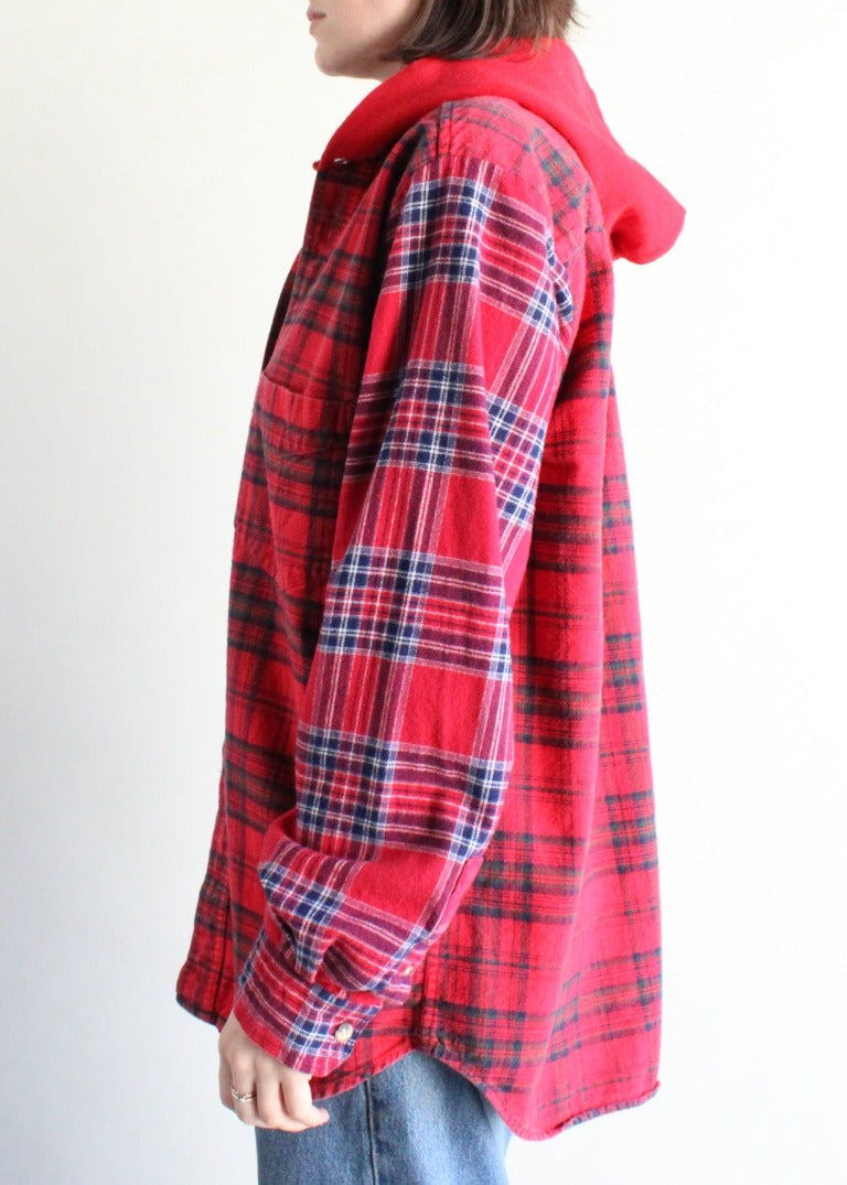 RCYCLD Flannel Shirt Jacket