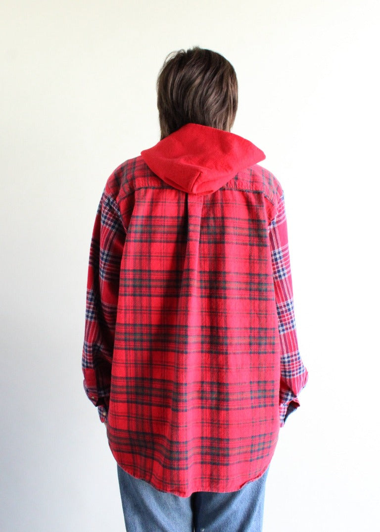 RCYCLD Flannel Shirt Jacket
