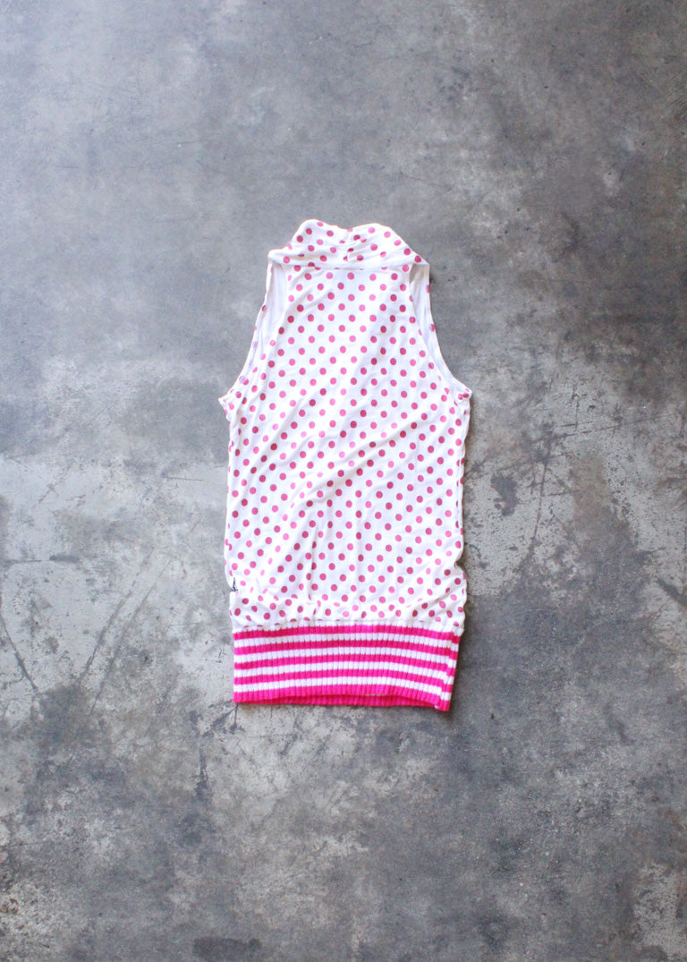 Y2K Cowl Neck Blouse