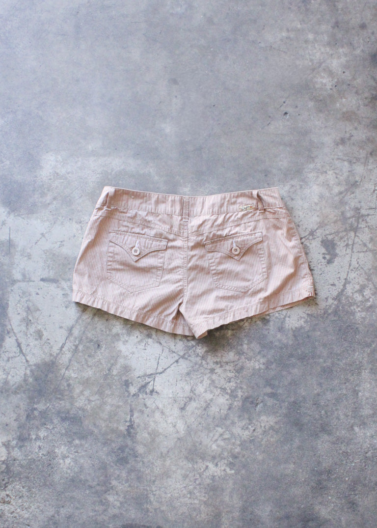 Y2K Striped Cargo Short
