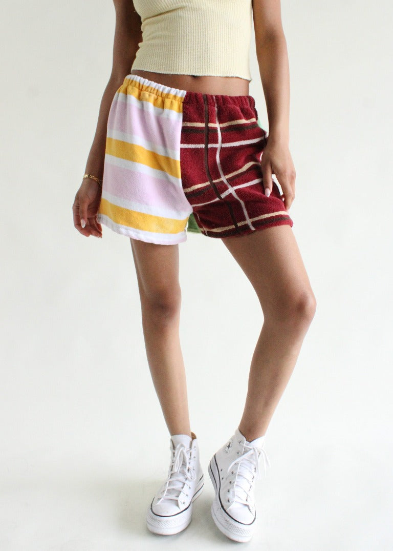 RCYCLD Towel Pieced Shorts