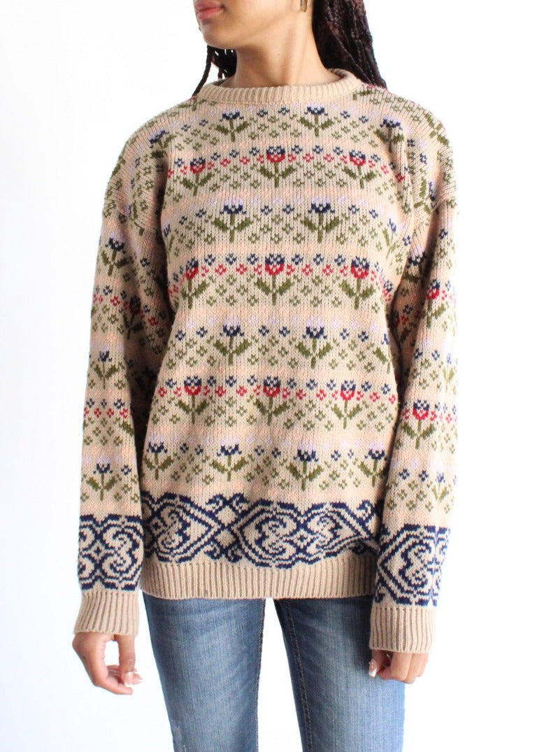 Vintage Knit Sweater S0650