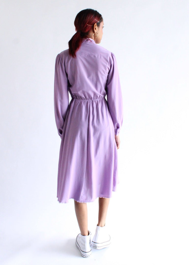 Vintage L/S Dress D0159