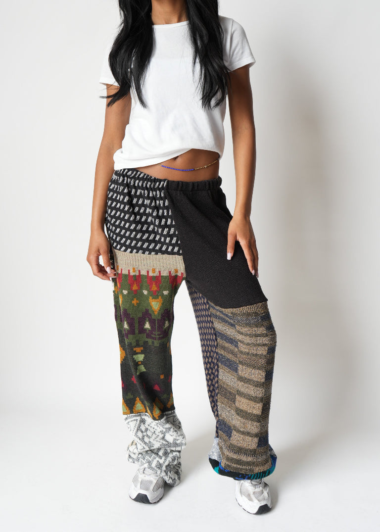 RCYCLD Knit Pieced Pant
