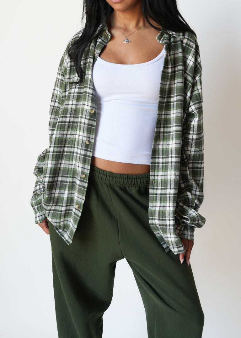 Vintage Classic Flannel Shirt