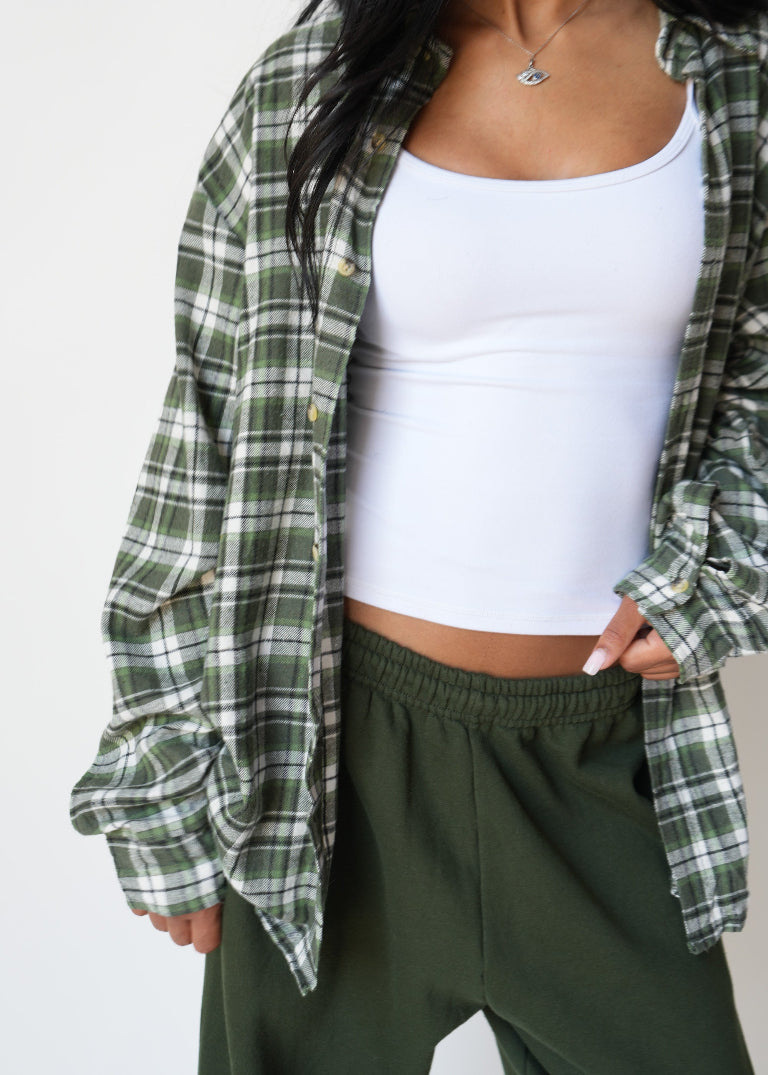Vintage Classic Flannel Shirt