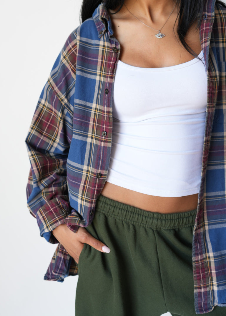 Vintage Classic Flannel Shirt