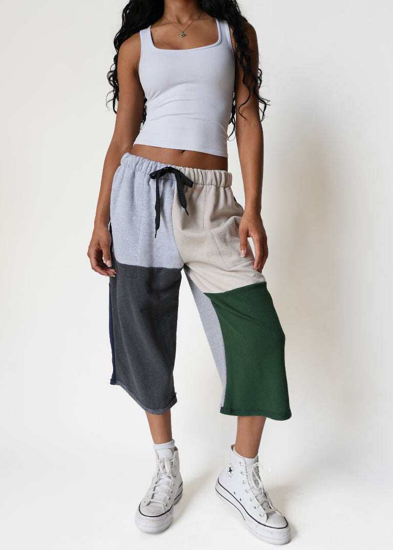 RCYCLD Sweatshirt Long Line Easy Short