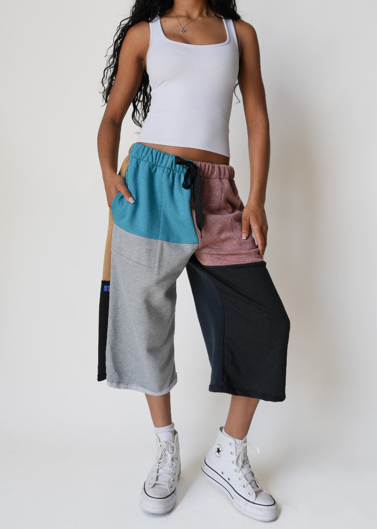 RCYCLD Sweatshirt Long Line Easy Short