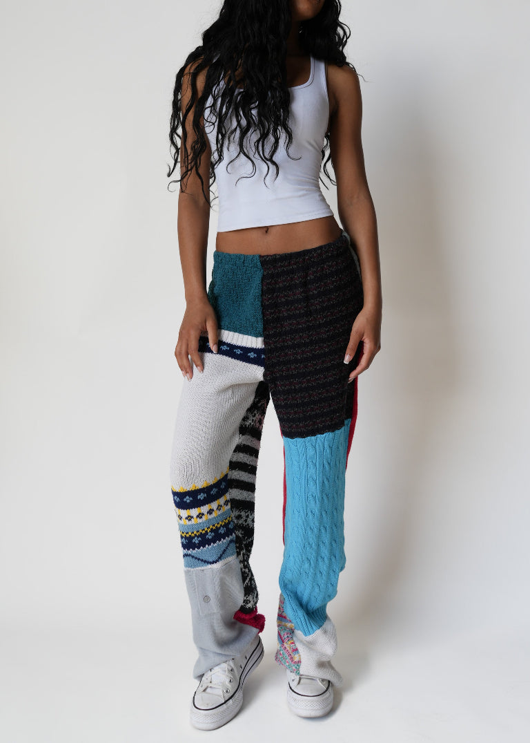 RCYCLD Knit Pieced Pant