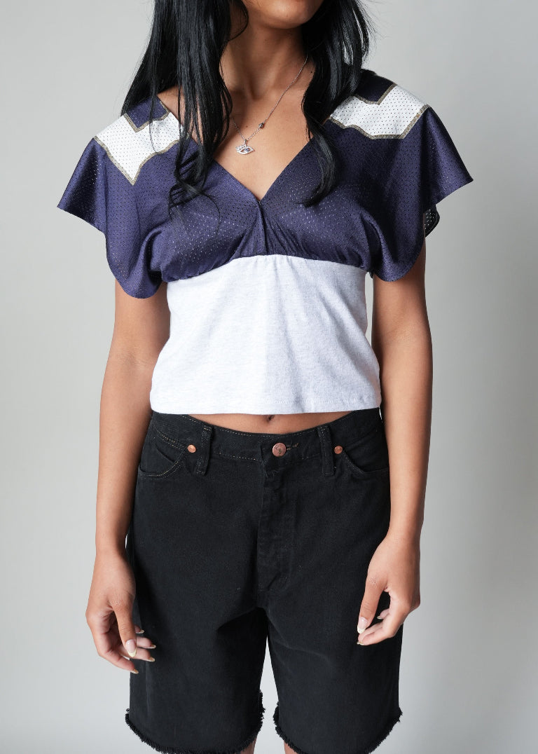 RCYCLD Sporty Plunge Top