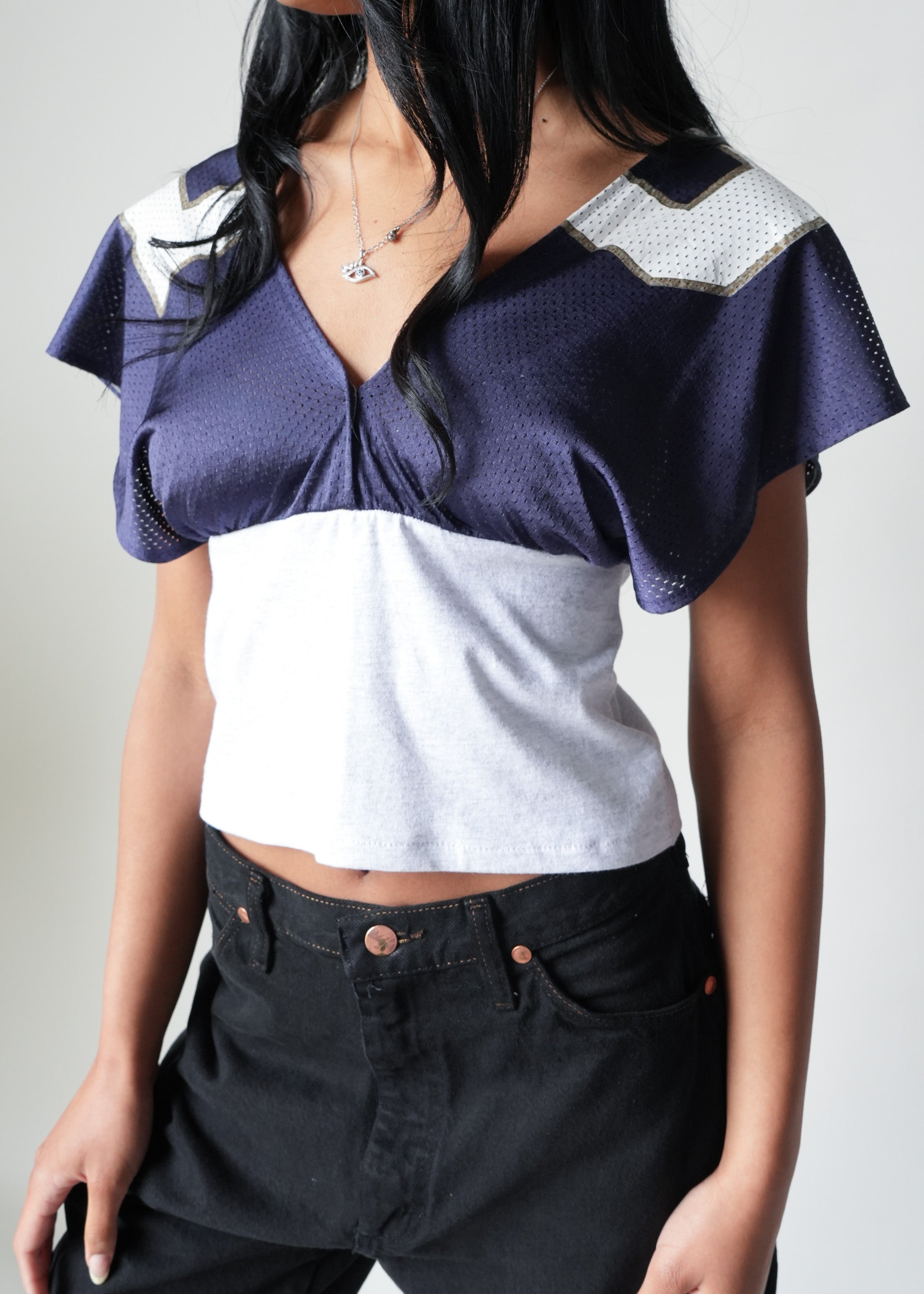 RCYCLD Sporty Plunge Top