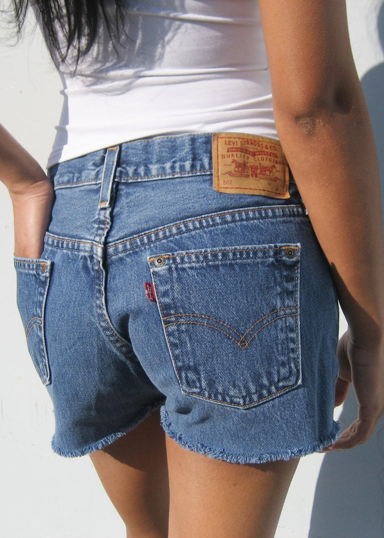 Vintage Levis Denim Cut Off Shorts