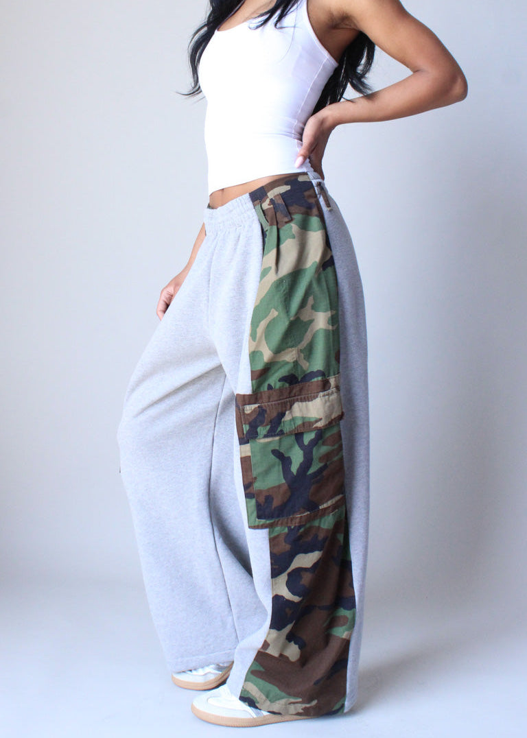 RCYCLD Camo x Sweat Pants - Recycled.Clothing