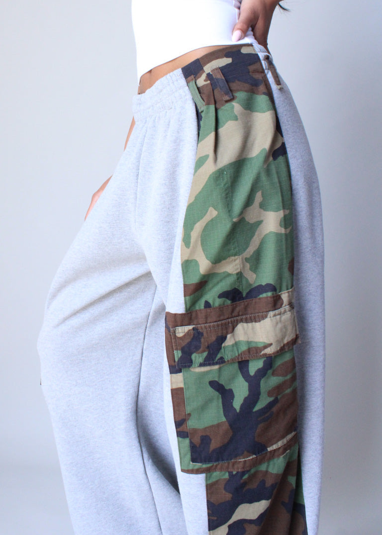 RCYCLD Camo x Sweat Pants