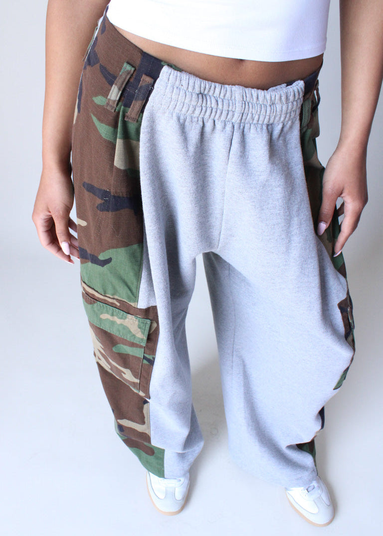 RCYCLD Camo x Sweat Pants