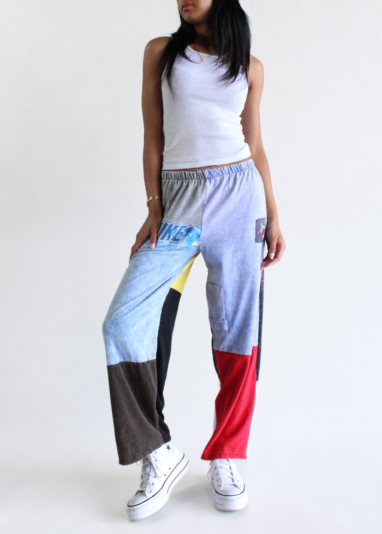 RCYCLD Sport Branded Pieced Pants