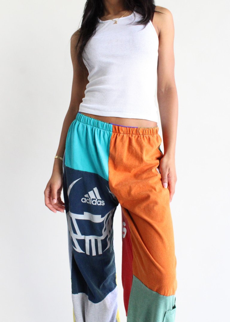 RCYCLD Sport Branded Pieced Pants