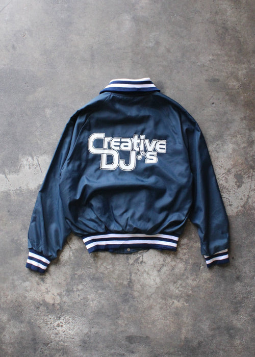 Vintage Creative Djs Baseball Jacket