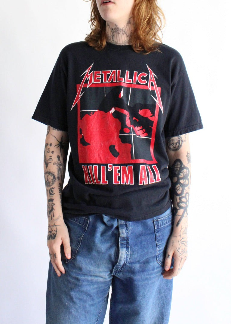 Vintage Metallica Tee T0317 - Recycled.Clothing
