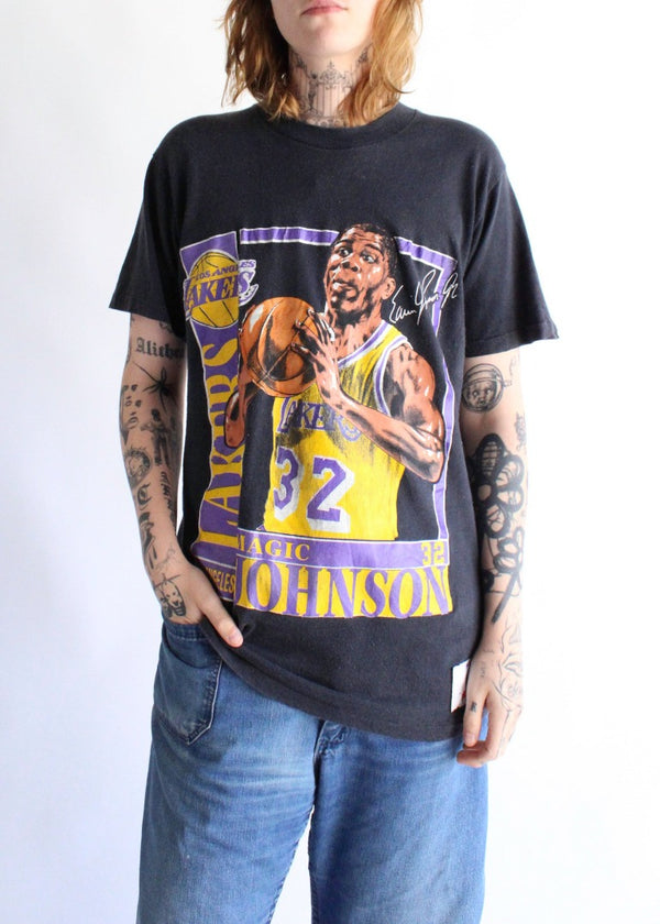 その他ブランド / OFFICIAL FAN/MAGIC JOHNSON/Tシャツ/L/コットン/GRY Coop-227_9d5d8e13-0251-4f0b-