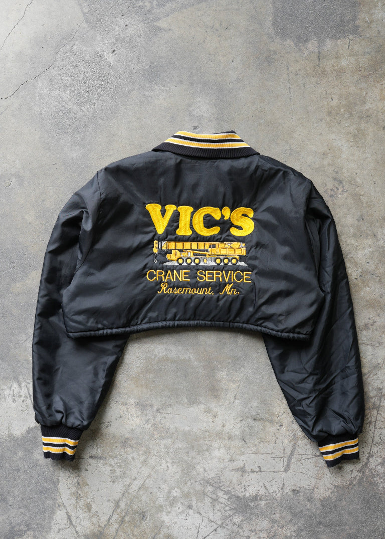 RCYCLD Cropped Nylon Jacket