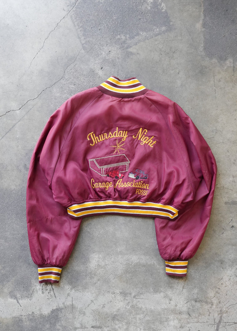 RCYCLD Cropped Nylon Jacket
