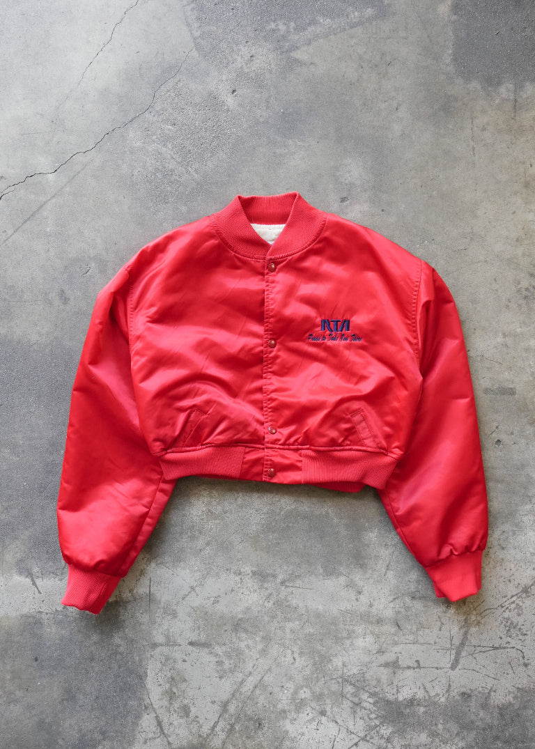 RCYCLD Cropped Nylon Jacket