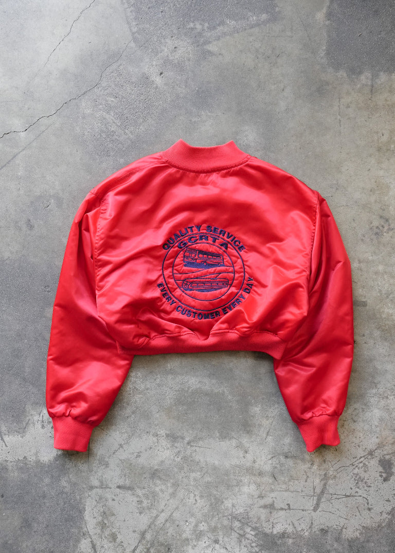 RCYCLD Cropped Nylon Jacket