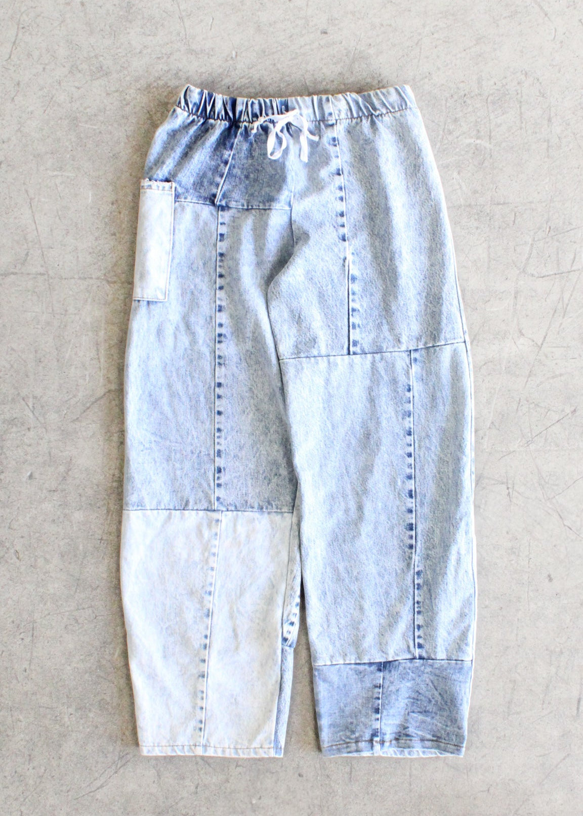 RCYCLD Eco-Denim Pieced Pant