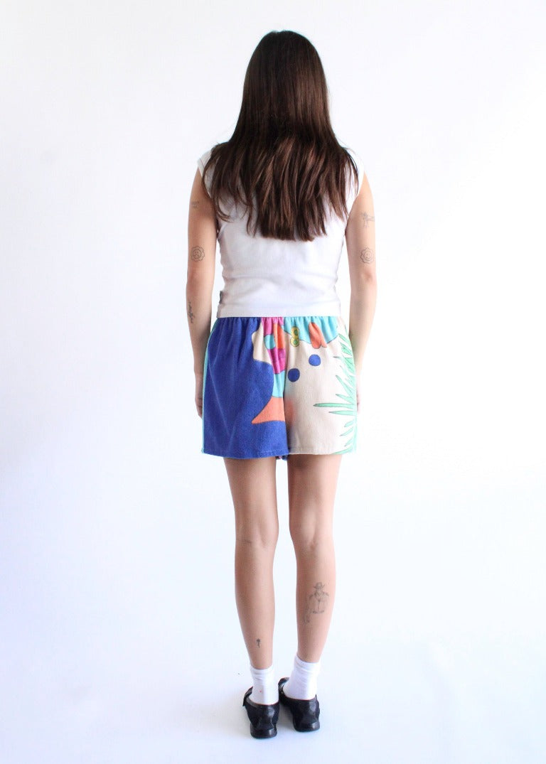 RCYCLD Towel Pieced Shorts