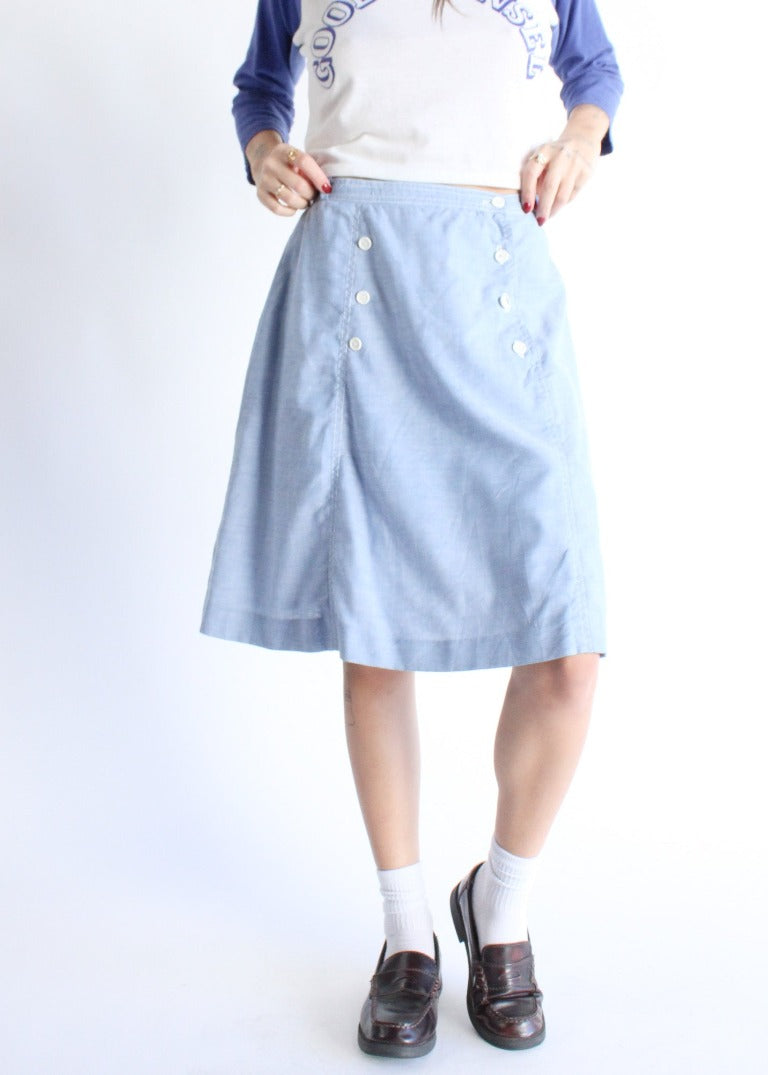 Vintage Midi Skirt J0007