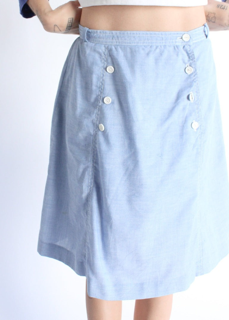 Vintage Midi Skirt J0007