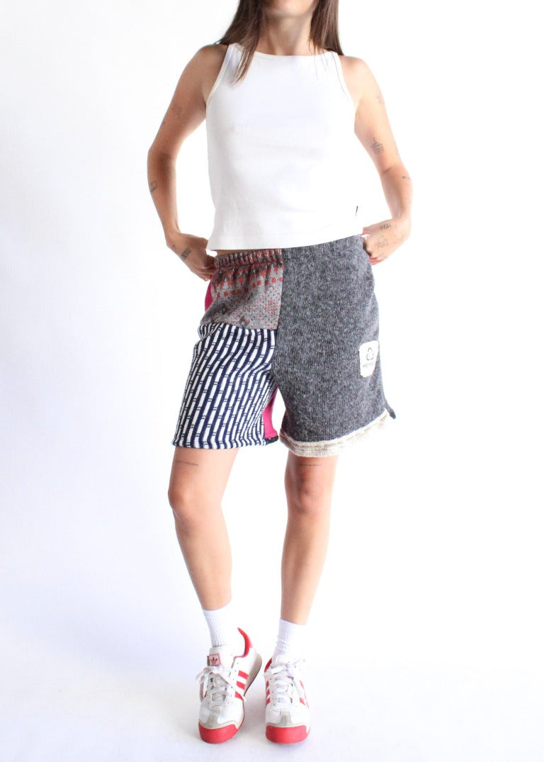 RCYCLD Knit Pieced Shorts