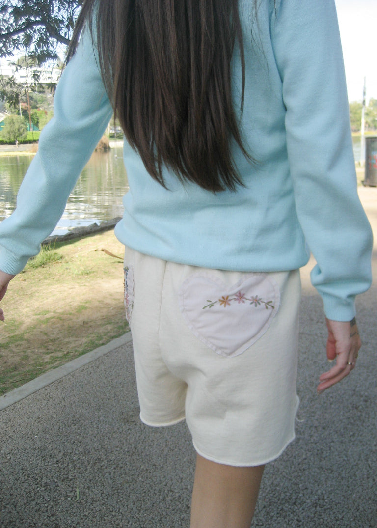 RCYCLD Two of Hearts Sweat Short