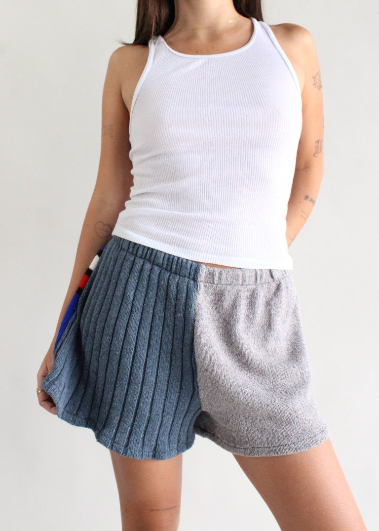 RCYCLD Knit Pieced Shorts