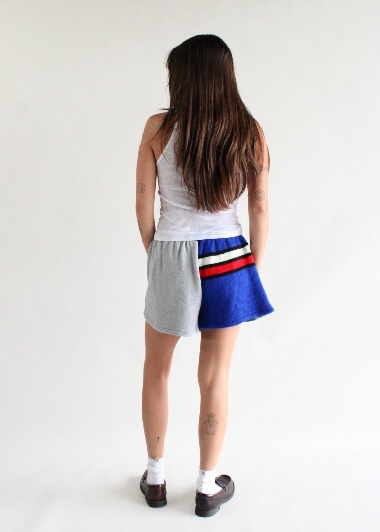 RCYCLD Knit Pieced Shorts