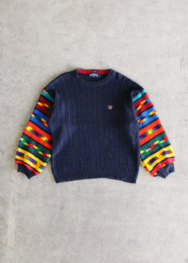 RCYCLD Crochet Sleeve Sweater