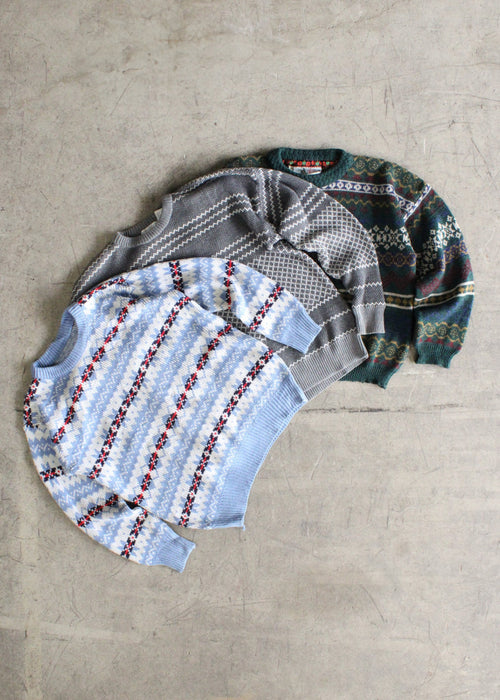 Vintage Fair Isle Sweater