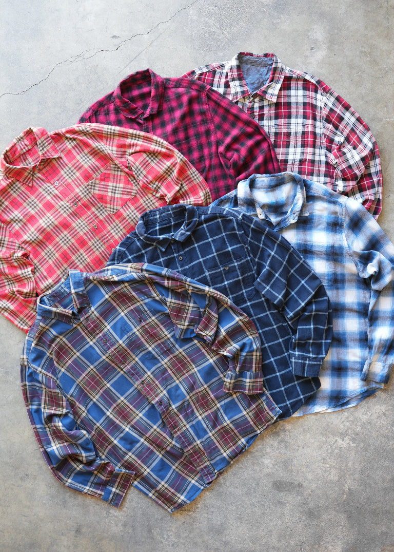 Vintage Classic Flannel Shirt