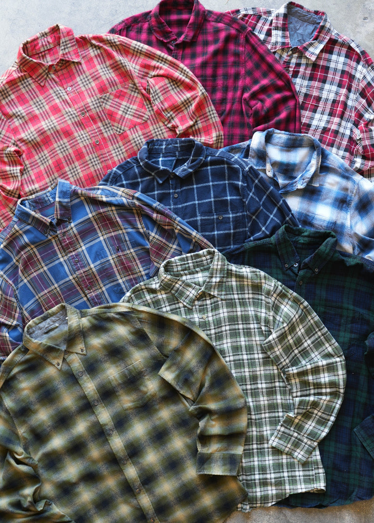 Vintage Classic Flannel Shirt