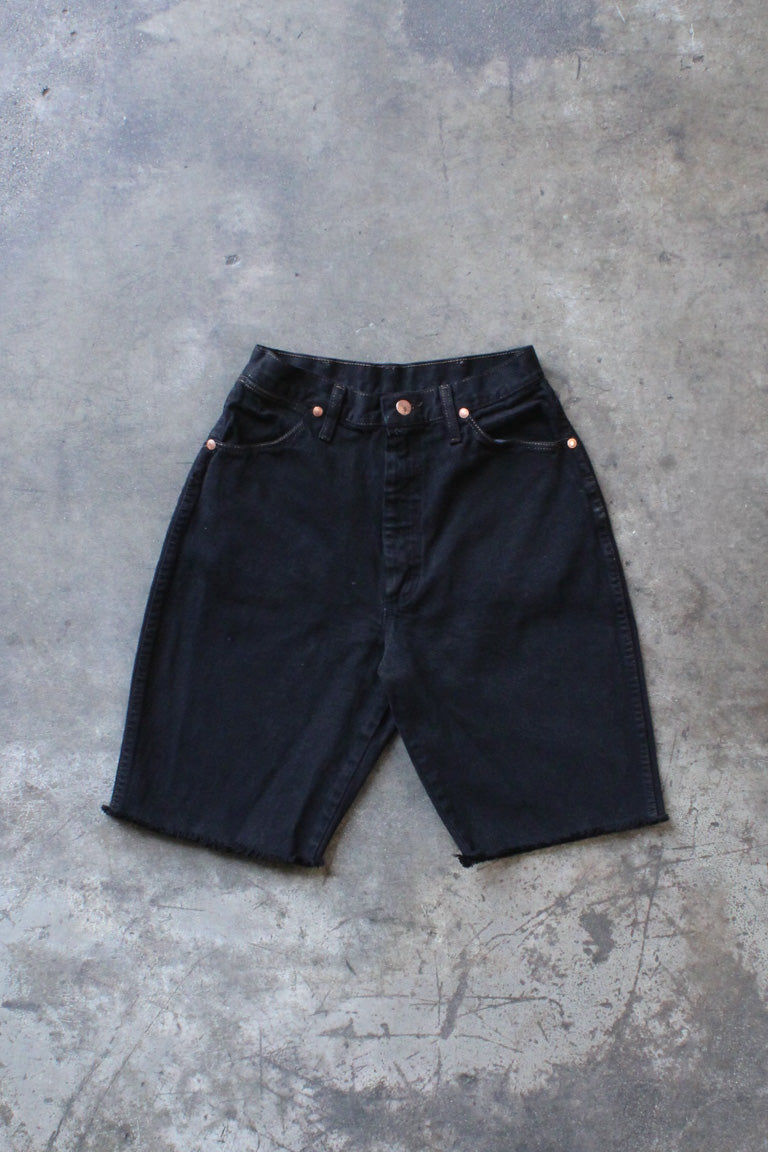 Vintage Wrangler Denim Cut Off Shorts Long Line