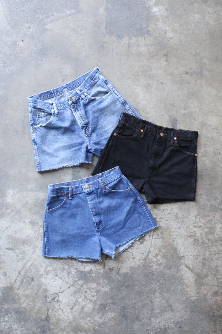 Vintage Wrangler Denim Cut Off Shorts