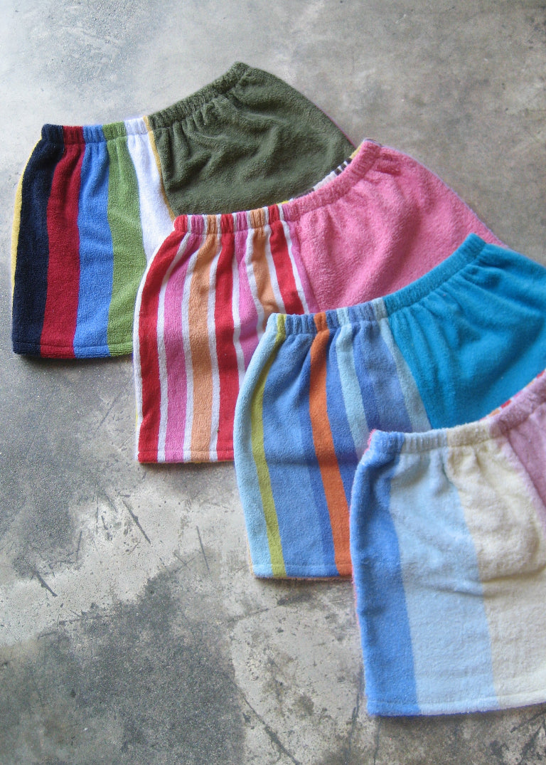 RCYCLD Towel Pieced Shorts