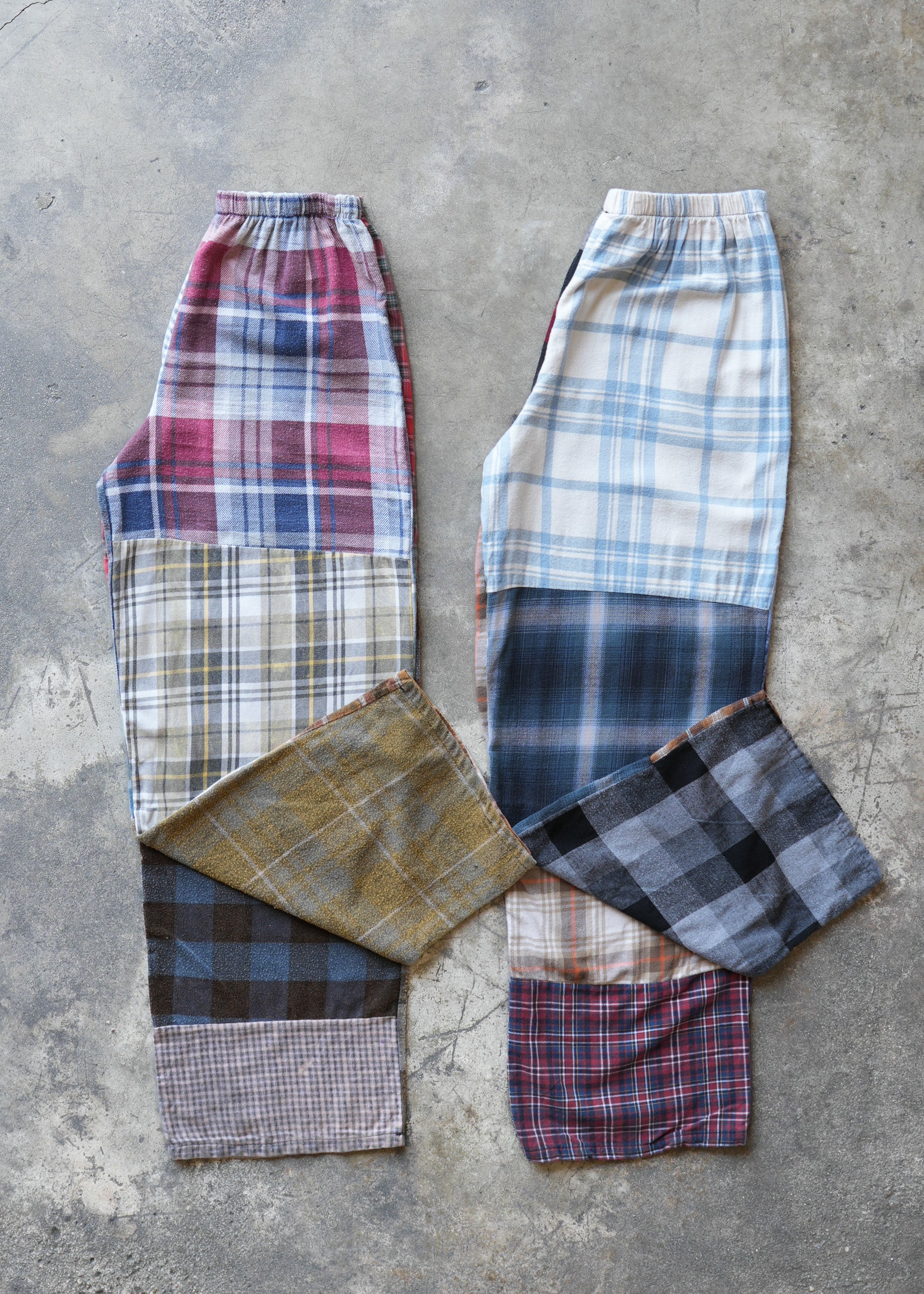 RCYCLD Flannel Pieced Pant