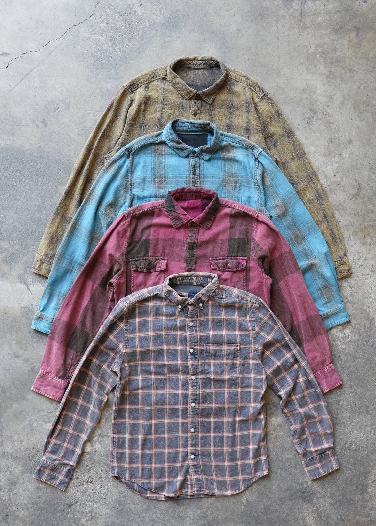 RCYCLD Acid Wash Flannel